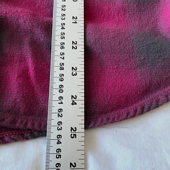 Burton Durable Goods Women's Long Sleeve Plaid Button Up Shirt‎ Size Small - Picture 9 of 12